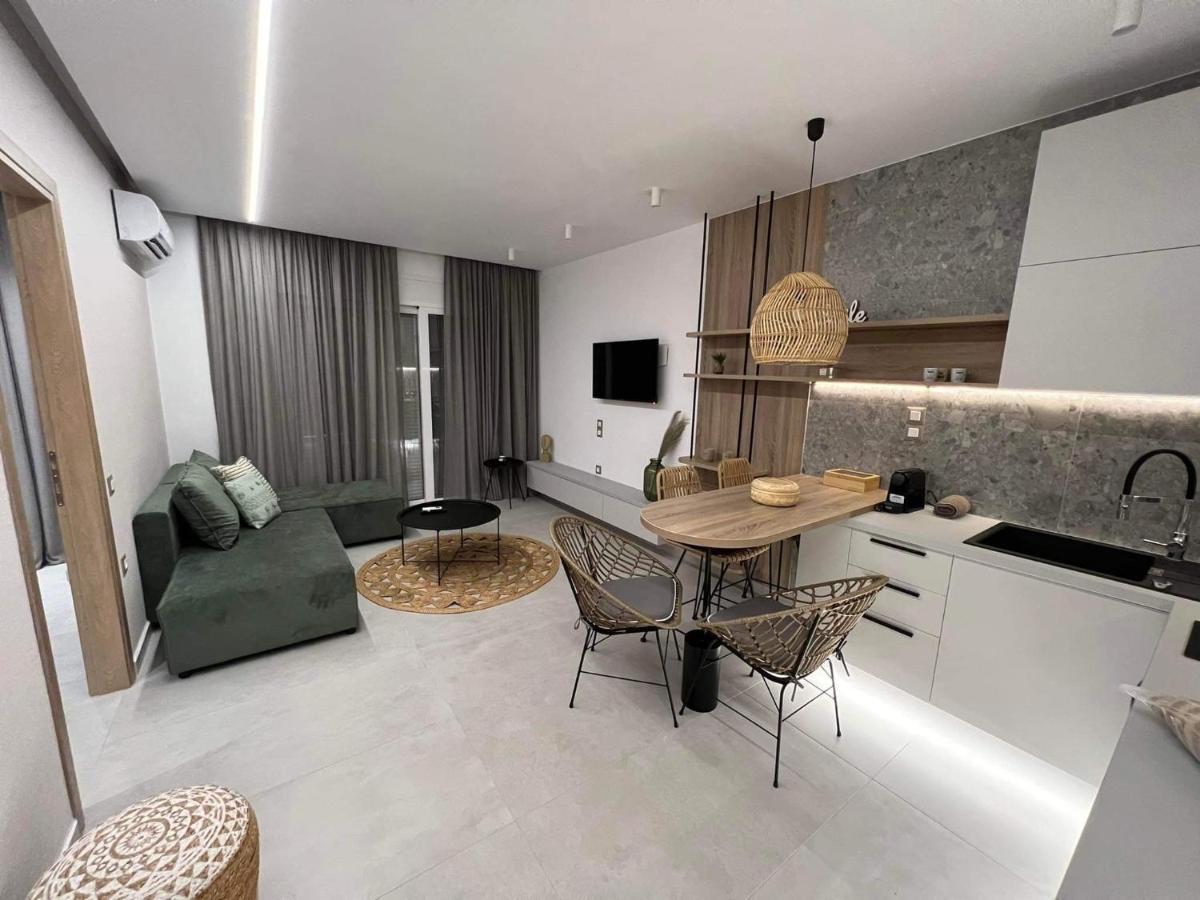 Aelia Apartments Makrýgialos Esterno foto
